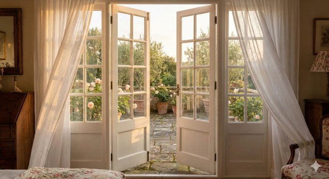 Elegant French doors Sydney