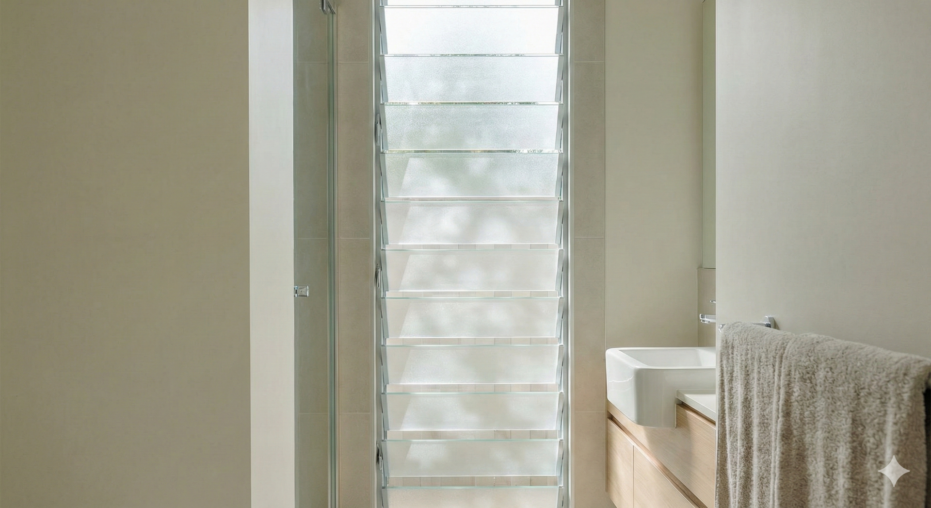 Modern louvre windows design